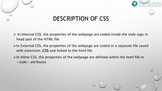 HTML CSS | Computer Science | PPT