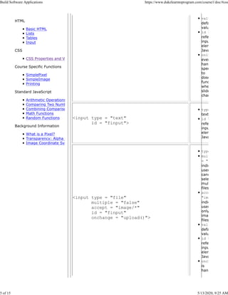 Html css | PDF