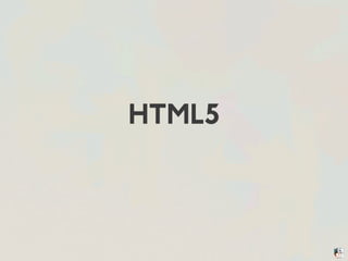 HTML5 | PPT