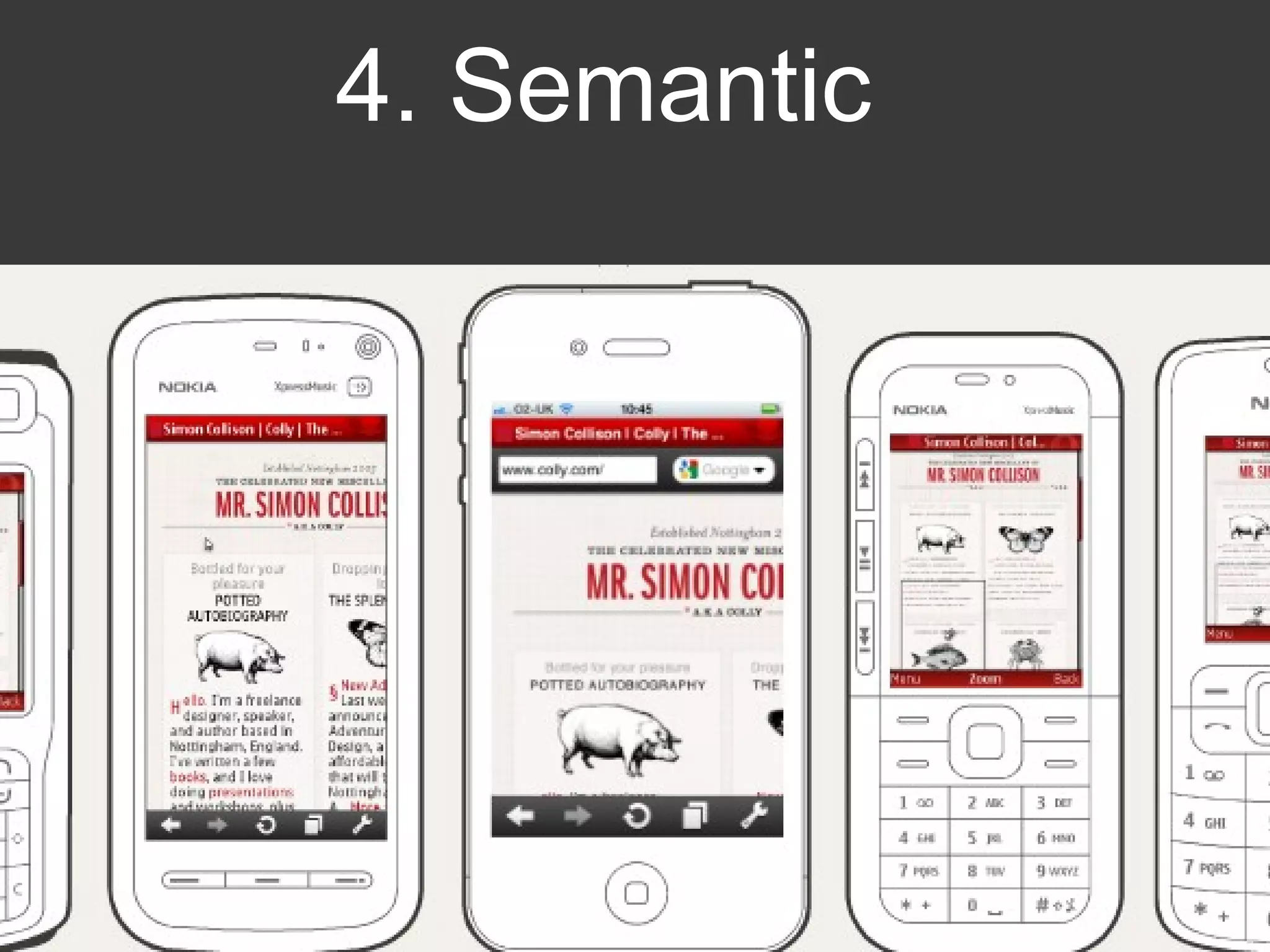 4. Semantic
 