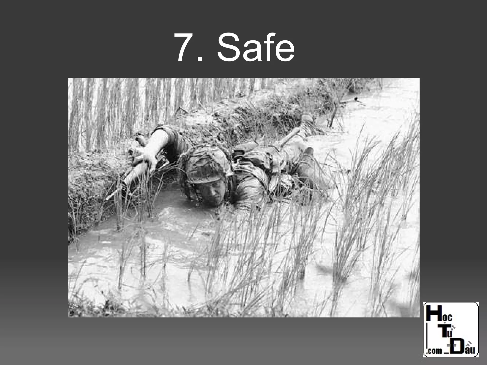 7. Safe
 