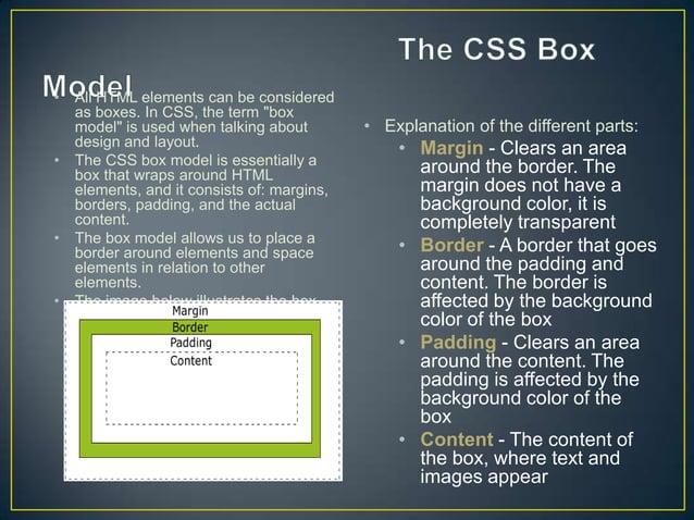 Html and css | PPT