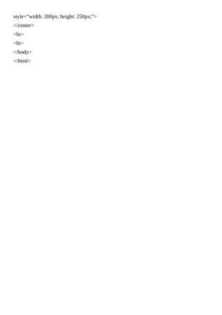 HTML & CSS Guide | PDF
