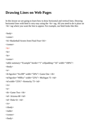 HTML & CSS Guide | PDF