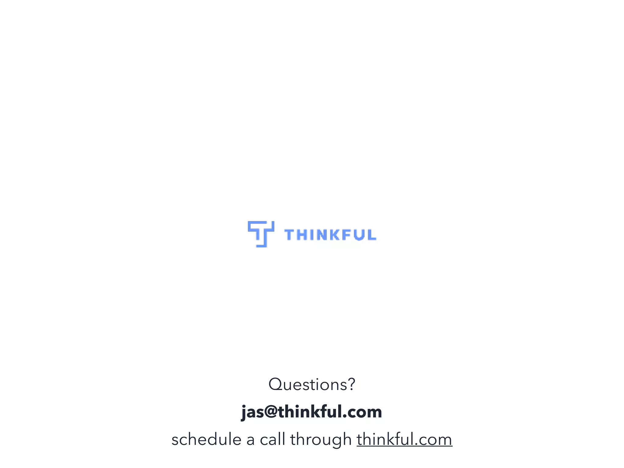 October 2015
Questions?
jas@thinkful.com
schedule a call through thinkful.com
 