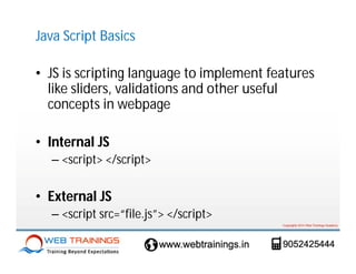 HTML and CSS Basics for SEO Professional | PDF