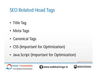 HTML and CSS Basics for SEO Professional | PDF