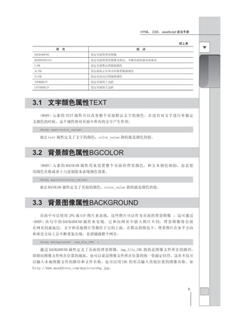 Html Css Javascript 语法手册