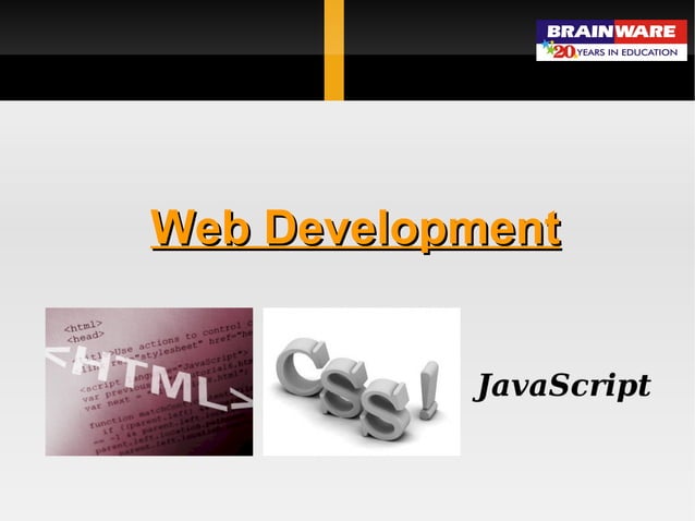Web Development using HTML & CSS | PPT