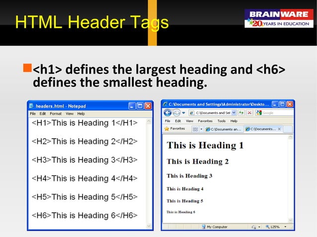 Web Development using HTML & CSS | PPT