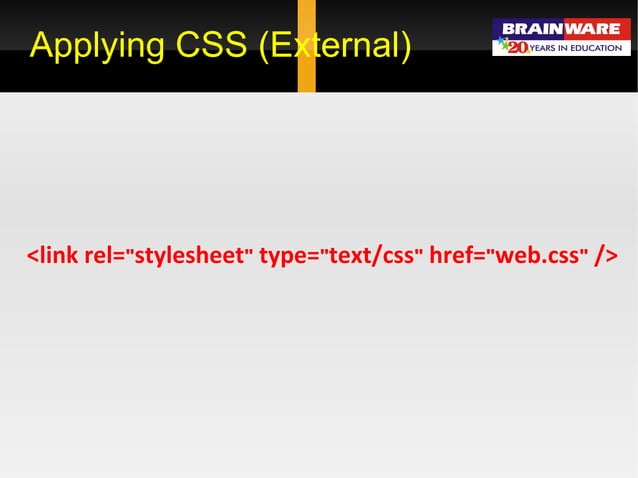 Web Development using HTML & CSS | PPT