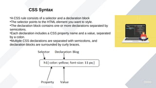HTML5 and CSS Fundamentals MOOC Course College Presentation | PPT