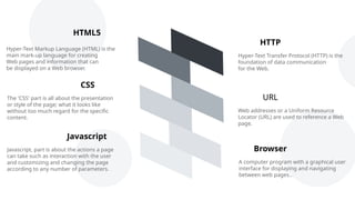 HTML5 and CSS Fundamentals MOOC Course College Presentation | PPTX