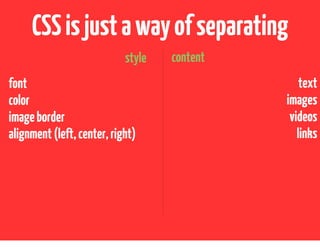 HTML & CSS Basics | PDF