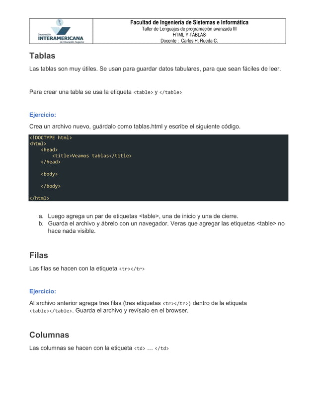 Html, css y tablas.compressed | PDF
