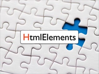 HtmlElements
 