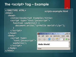 Html basics | PPT