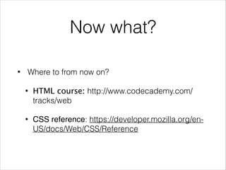 Html for beginners | PPT