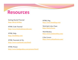 Html For Bloggers | PDF