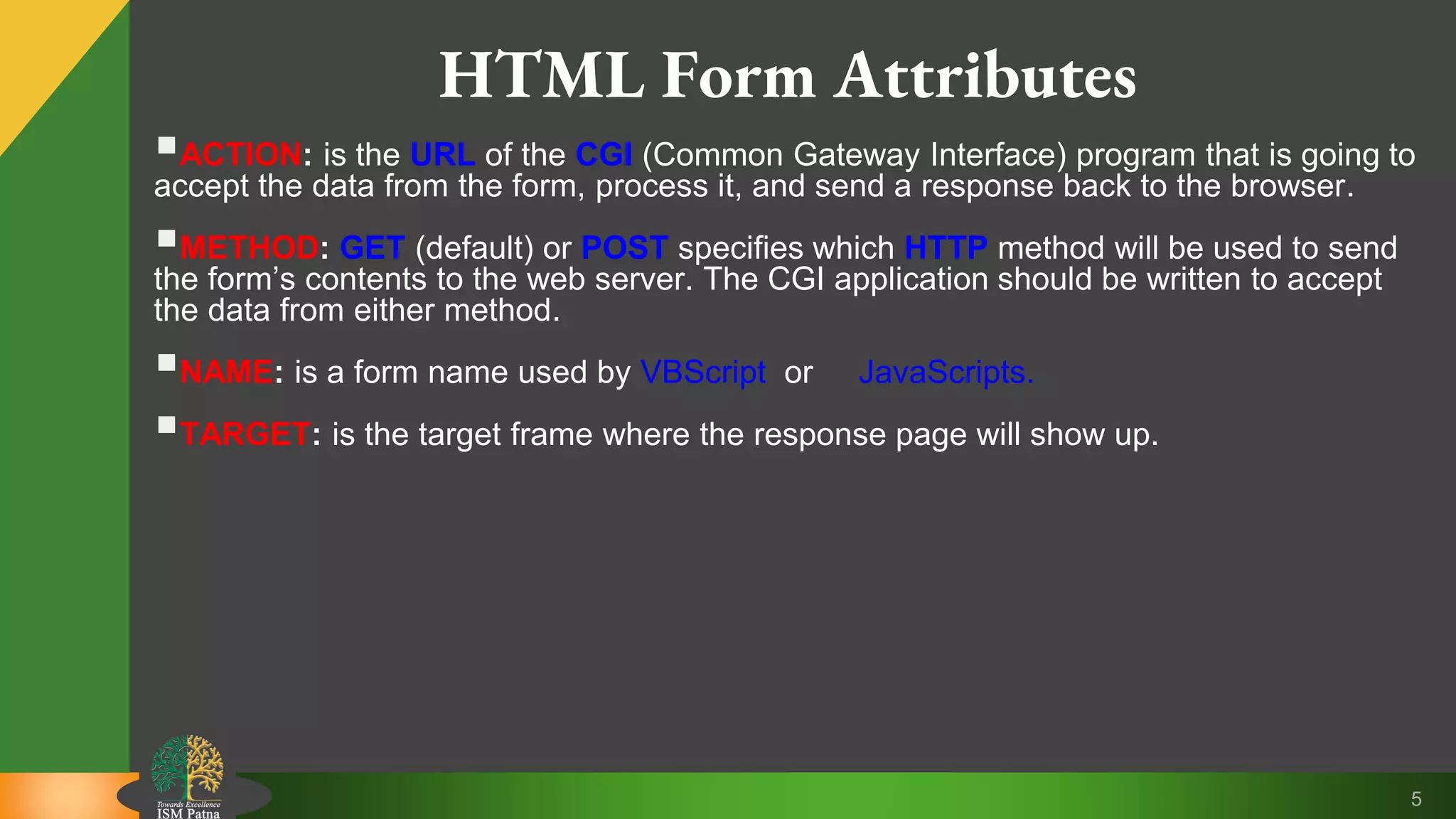 Html form | PPT