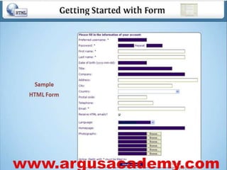 Html forms | PPT
