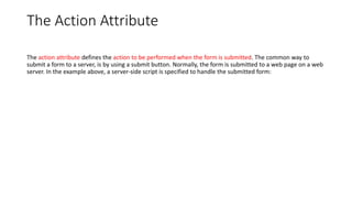 Html forms | PPTX