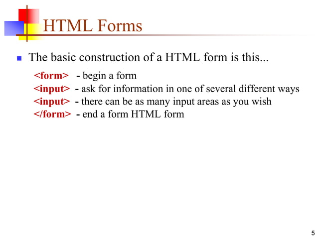 Html Forms.ppt