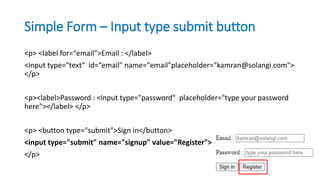 HTML Forms Basics by Kamran Solangi.pptx