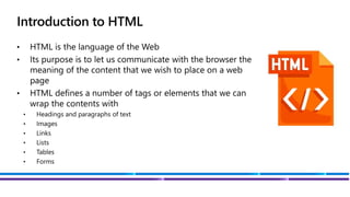 Fundamentals of HTML | PPTX