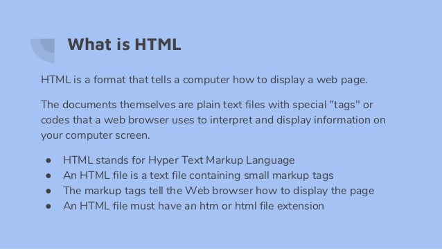 Html grade 11