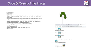 Code & Result of the Image
 