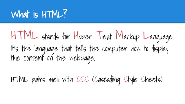 Intro to HTML (Kid's Class at TIY) | PDF | Web Design and HTML | Internet