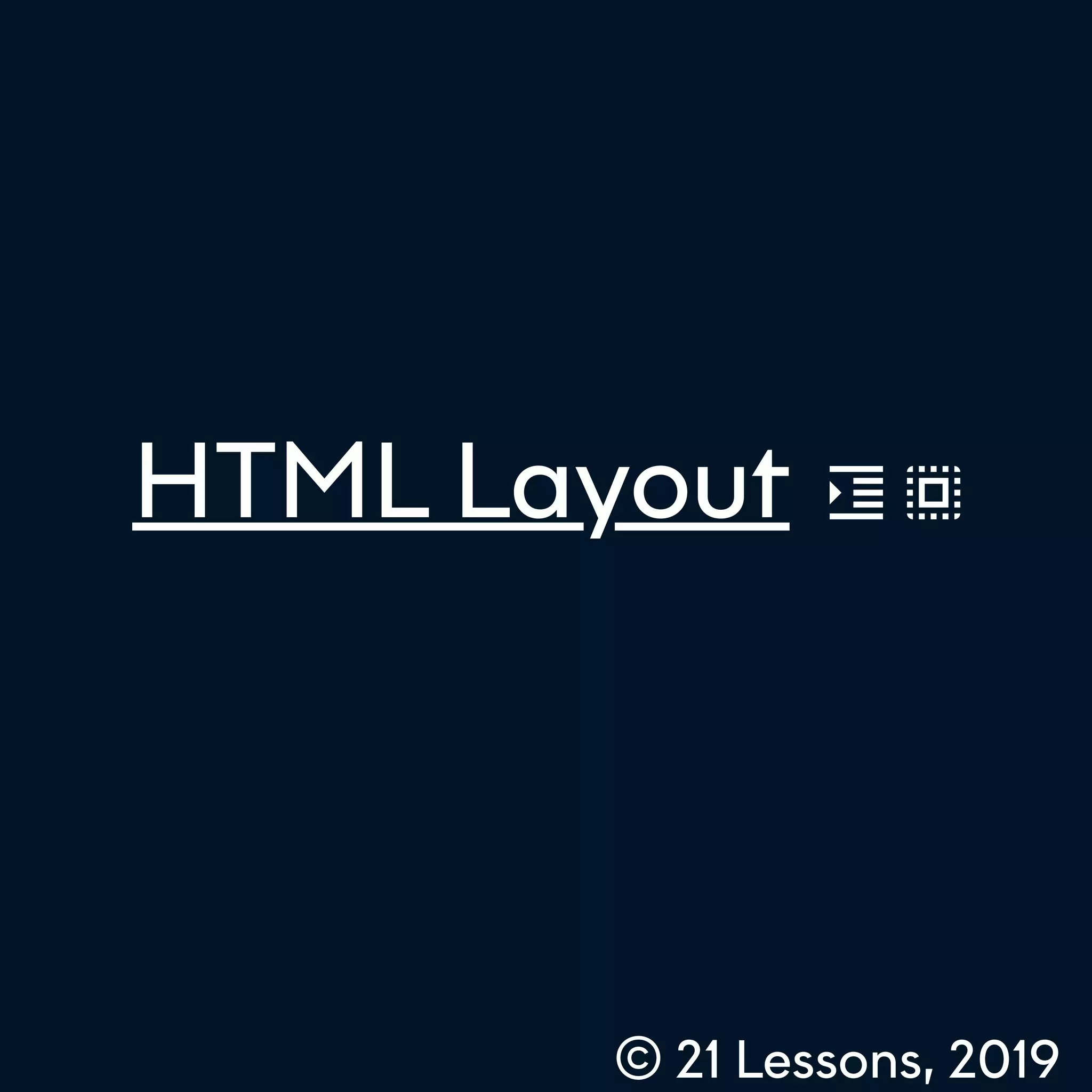 Html Layout Explained | PDF