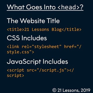 Html Layout Explained | PDF