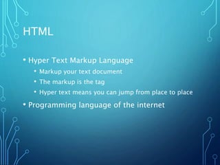 Html lesson1 5 | PPT