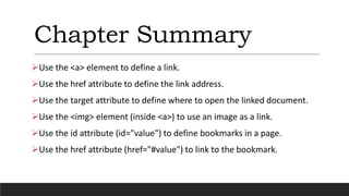Html links | PPTX
