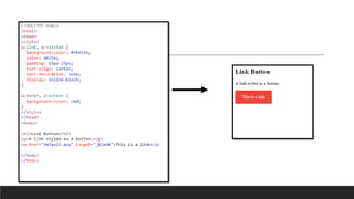 Html links | PPTX