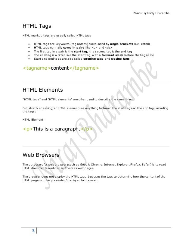 Neeraj Notes Step 3