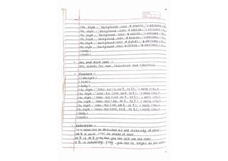 HTML notes! (Handwritten notes for the html )