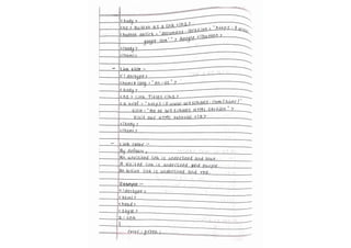 HTML notes! (Handwritten notes for the html )