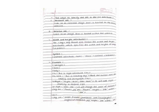 HTML notes! (Handwritten notes for the html )