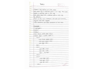 HTML notes! (Handwritten notes for the html )