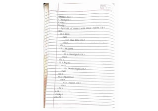 HTML notes! (Handwritten notes for the html )