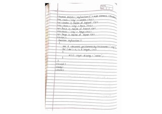 HTML notes! (Handwritten notes for the html )