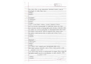 HTML notes! (Handwritten notes for the html )