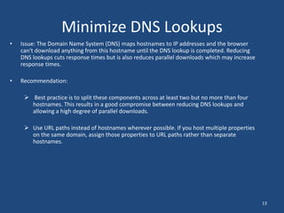 Recommendation: Implement minifications suggest by Google Page Speed HTML Compactor.5