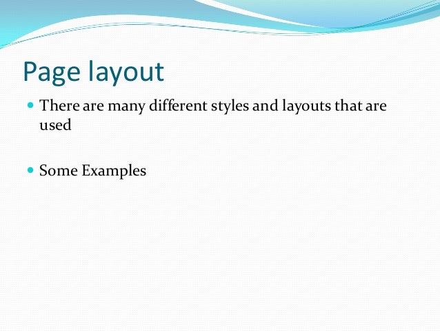 HTML page layout II