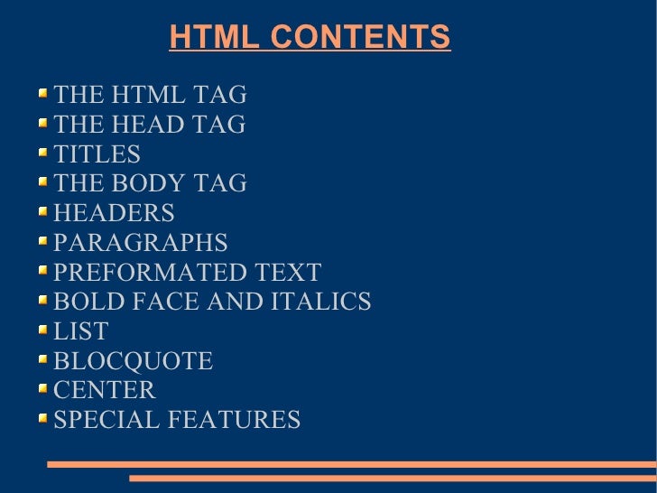 Html Ppt