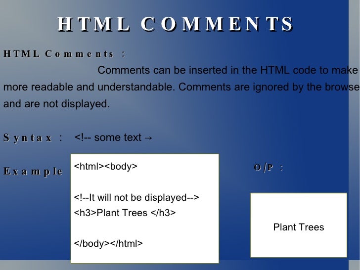 Html Ppt