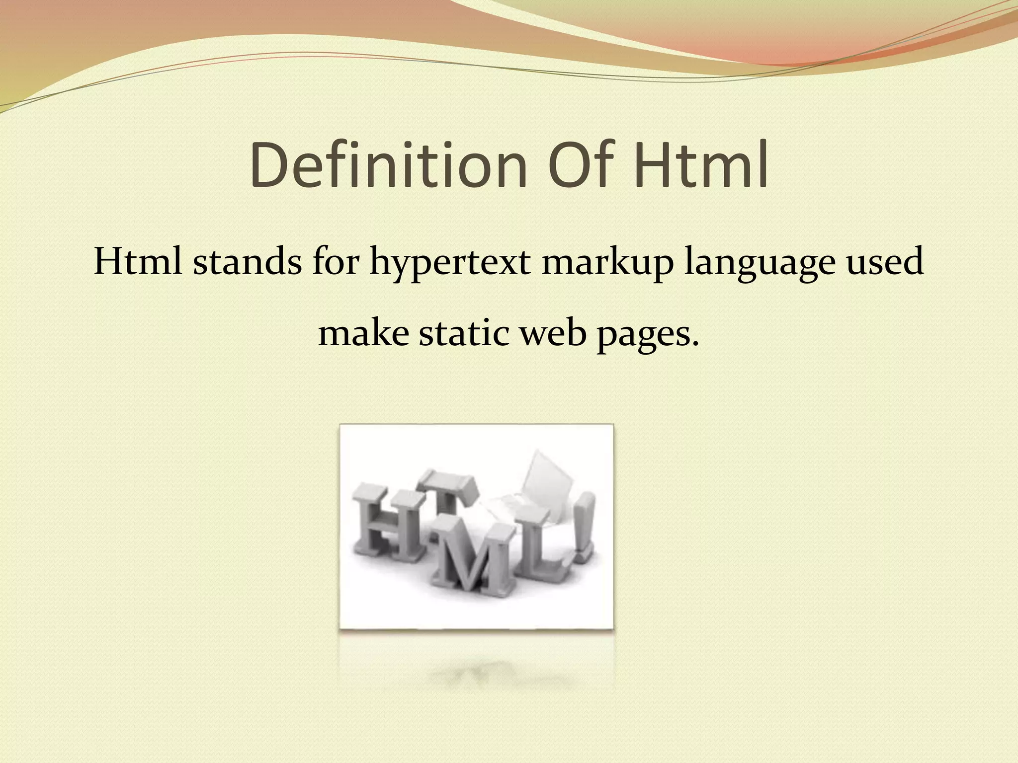 Html ppt | PPT